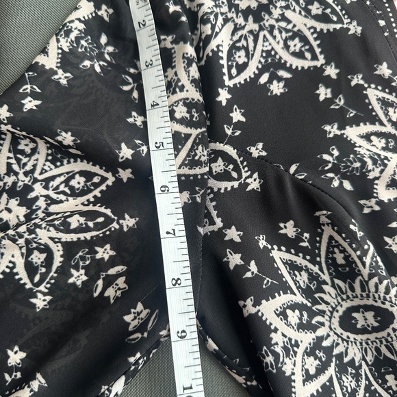 Sheryl Crow Boho Floral Print Maxi Dress with Sheer Sleeves - Picture 16 of 16